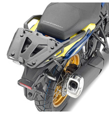 Kappa, Стелаж для центрального кофра, Suzuki V-Strom 800DE '23, без плити, чорний