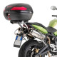 Kappa, Стелаж kufra центрального, для Triumph Street Triple 675, 2007-2012, Чорний