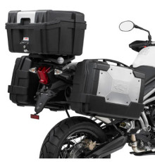 Kappa, Стелаж для центрального кофра, Triumph Tiger 800/800XR/800XC '11-'17, Tiger 800XC/XR '18-'19, з пластиною Monokey, чорний