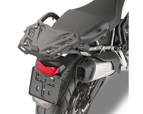 Kappa, Triumph Tiger 900, Стелаж для центрального кофра, без плити, 2020, чорний