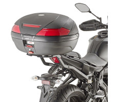 Kappa, Стелаж кофра центрального, для YAMAHA MT-07 (2018), без плити, чорний