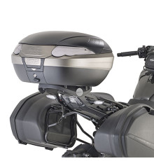 Kappa, Стелаж для центрального кофра, YAMAHA Niken 900, без плити, чорний