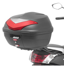 Kappa Стелаж для центрального кофра YAMAHA N-Max 125 (2015) без плити чорний