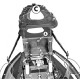 Kappa Стелаж для центрального кофра YAMAHA T-Max 500 (08-11), T-Max 530 (12-15) з пластиною Monolock чорний