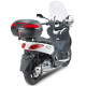 Kappa Стелаж для центрального кофра YAMAHA X-Max 125/250 (10-13) Monolock чорний