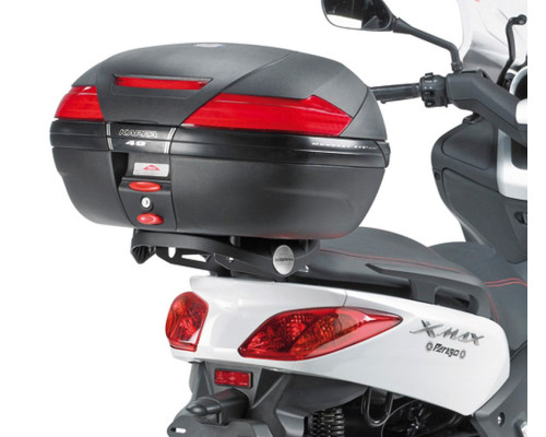 Kappa Стелаж для центрального кофра YAMAHA X-Max 125-250 (2010-2013) MBK Skycruiser 125 (2010-2012) з монокей пластиною чорний