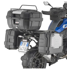 Kappa, Стелаж Бічні футляри Monokey, для BMW R 1300 GS '24-, підходить для Monokey Retro-Fit K-Venture Alu та K'Mission Alu, Чорний