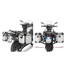 Kappa Стелаж Бічні футляри Monokey Cam Side для BMW F 650 GS / F 800 GS (08-17), F 700 GS (13-17) під Куфри KFR K'Force Alu Чорний