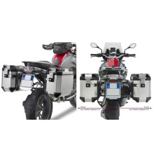Kappa Стелаж Бічні футляри Monokey Cam Side для BMW R 1200 GS (13-18), R 1250 GS (19), R 1250 GS Adventure (19), під KFR K'Force Alu, Чорний