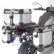 Kappa, Стелаж Бічні футляри Monokey Cam Side, для Harley-Davidson Pan America 1250 (21), під KFR K'Force Alu, Чорний