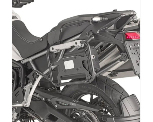 Kappa Стелаж Бічні футляри Monokey Cam Side для HONDA XL 750 Transalp 2023, під бокові кофри K'Force Alu, чорний