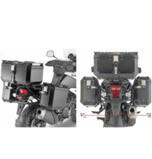 Kappa Стелаж Бічні футляри Monokey Cam Side для Suzuki V-Strom 1050/1050 XT 2020, під KFR K'Force Alu, чорний