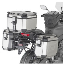 Kappa, Стелаж Бічні футляри Monokey Cam Side, для YAMAHA Tracer 9 '21, під кофри KFR K'Force Alu, Чорний