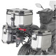 Kappa, Стелаж Бічні футляри Monokey Cam Side, для YAMAHA Tracer 9 '21, під кофри KFR K'Force Alu, Чорний