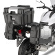 Kappa, Стелаж Бічні футляри Monokey, для HONDA NC 700S/X (12-13), NC 750S/X/DCT (14-15), підходить для Monokey Retro-Fit K-Venture Alu та K'Mission Alu, Чорний