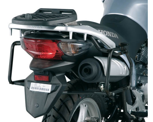 Kappa, Стелаж Бічні футляри Monokey, для HONDA XL 125V Varadero, 2007-2014, Чорний
