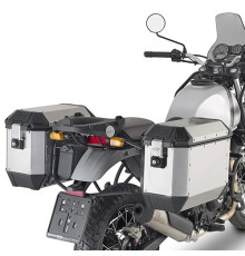 Kappa Стелаж Бічні футляри Monokey Royal Enfield Himalayan '21 Алюміній Сріблястий