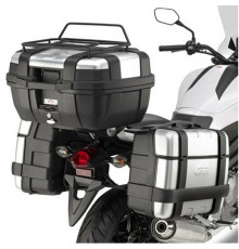 Kappa, Стелаж Бічні футляри Monokey Side, для HONDA CB 500X (13-18), під Kufry K33N K'Road, Чорний