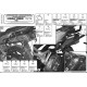 Kappa, Стелаж Бічні футляри Monokey Side, для HONDA VFR 800, під K33N K'Road, Чорний