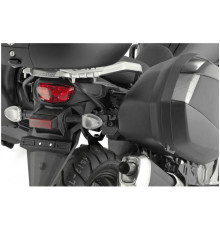 Kappa, Стелаж Бічні футляри Monokey Side, для Suzuki DL 650 V-Strom '17-'22, під K33N K'Road, Чорний