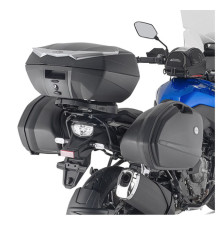 Kappa, Стелаж Бічні футляри Monokey Side, для Suzuki V-Strom 800DE '23, під Kufry K33N K'Road, Чорний