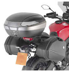 Kappa, Стелаж Бічні футляри Monokey Side, для YAMAHA Tracer 9 '21-, під Кофри K33N K'Road, Чорний