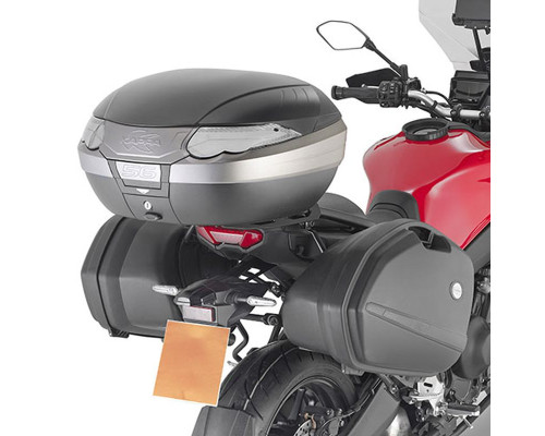 Kappa, Стелаж Бічні футляри Monokey Side, для YAMAHA Tracer 9 '21-, під Кофри K33N K'Road, Чорний