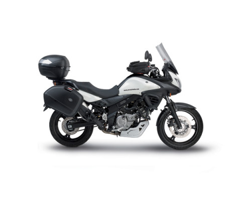 Kappa, Стелаж Бічні футляри Monokey, для Suzuki DL 650 V-Strom L2/L3/L4/L5/L6 (11-16), під Monokey K'Mission Alu, Чорний