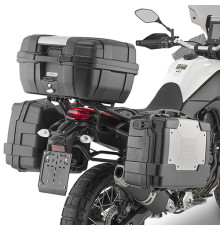 Kappa, Стелаж Бічні футляри Monokey, Кріплення для Бокових Кофрів, YAMAHA  World Raid 700 (19-23), Чорний