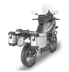 Kappa, Стелаж Бічні футляри, для Moto Morini X-Cape 649 '21-'22, під Monokey Retro-Fit K-Venture Alu та K'Mission Alu, чорний