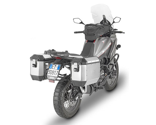 Kappa, Стелаж Бічні футляри, для Moto Morini X-Cape 649 '21-'22, під Monokey Retro-Fit K-Venture Alu та K'Mission Alu, чорний