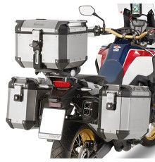 Kappa CRF 1000L Africa Twin Стійка для бокових кофрів Швидке встановлення Monokey Алюміній 2016-2017 Чорний
