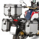 Kappa CRF 1000L Africa Twin Стійка для бокових кофрів Швидке встановлення Monokey Алюміній 2016-2017 Чорний