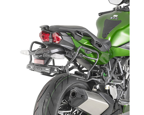 Kappa, Стелаж Бічні футляри, Швидкий Монтаж Monokey Side, Kawasaki Ninja H2 SX '18-'21, Чорний