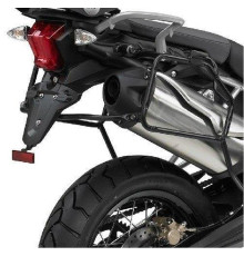 Kappa, Стелаж Бічні футляри, Система Швидкого Монтажу Monokey, Triumph Tiger 800/800 XC/800 XR (11-17), Чорний
