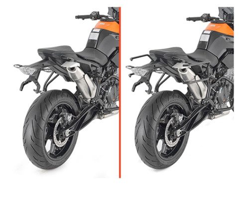 Kappa Remove-X Стійка під бічні сумки для швидкого монтажу KTM Duke 890 2021-2023 Чорний
