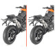 Kappa Remove-X Стійка під бічні сумки для швидкого монтажу KTM Duke 890 2021-2023 Чорний