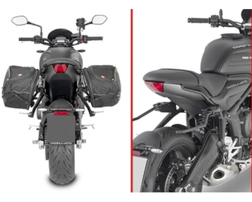 Kappa Remove-X Стійка для бічних сумок Triumph Trident 660 2021 Чорний