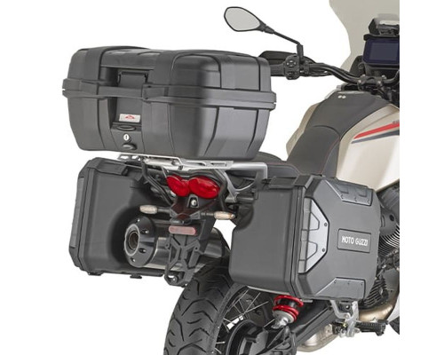 Kappa SRA8209 Набір для монтажу центрального багажника Moto Guzzi V85 TT '24- Чорний