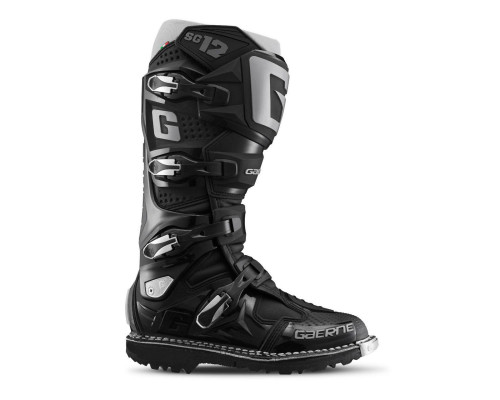 Gaerne SG-12 Enduro Мотоботи Крос/Ендуро Чорний Розмір 46