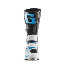 Gaerne SG-12 Черевики Крос/Ендуро Лімітована Серія Розмір 46 Білий/Чорний/Блакитний