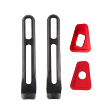 Leatt FlexLock GPX 5.5, запчастини, задній слайдер + прокладки, розмір 44.5/45.5, чорний