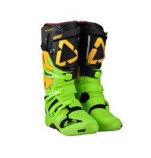 Leatt 4.5 кросові черевики, захист, розмір 40.5, чорний/зелений флуо