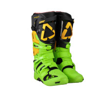 Leatt 4.5 кросові черевики, захист, розмір 40.5, чорний/зелений флуо