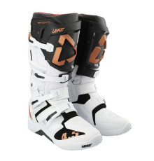 Leatt 4.5 кросові черевики міцні захисні 42 білий/чорний/золотий