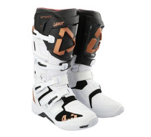 Leatt 4.5 кросові черевики міцні захисні 42 білий/чорний/золотий
