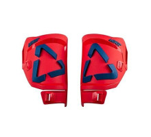 Leatt Flexlock 5.5 захисні пластини для гомілки, червоний/синій, розмір 44.5/45.5