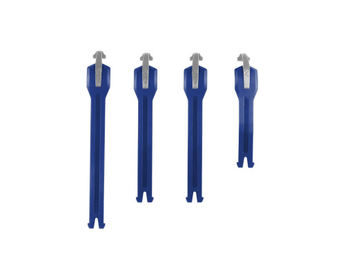 Leatt GPX 5.5 FlexLock Комплект ремінців для кросових чобіт синій колір