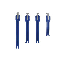 Leatt GPX 5.5 FlexLock Комплект ремінців для кросових чобіт синій колір