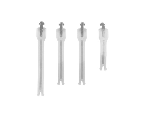 Leatt GPX 5.5 FlexLock Комплект ремінців для кросових чобіт Запасні частини Білий колір